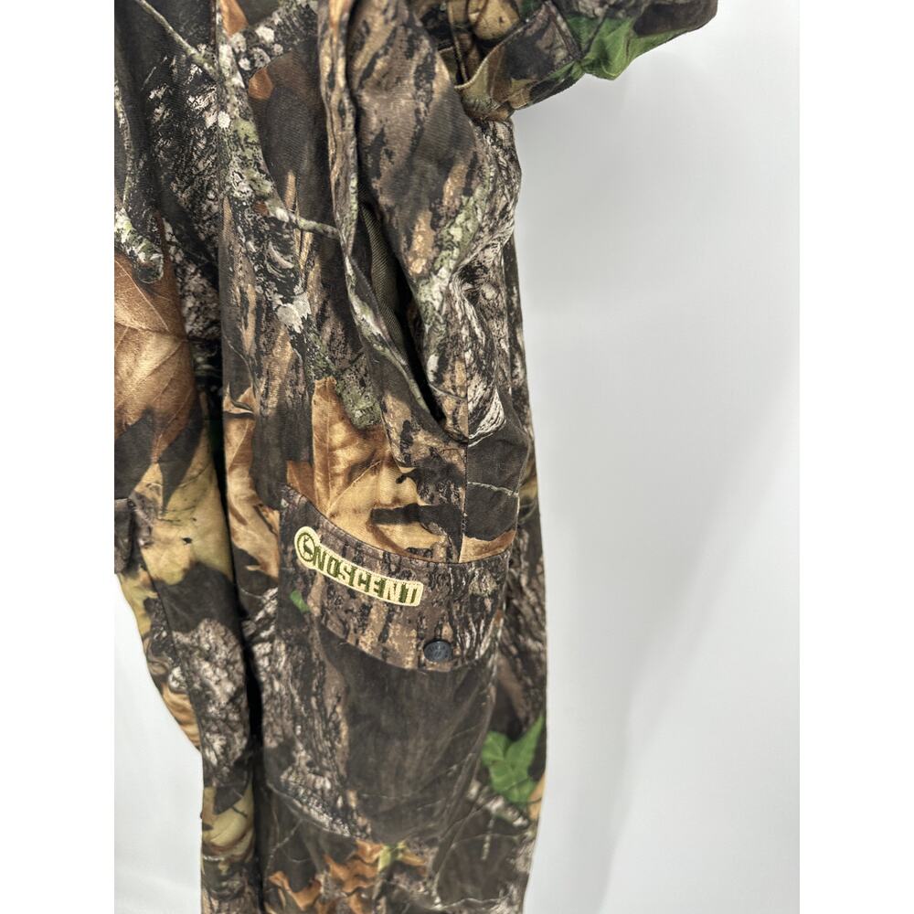 Field & Stream Camo Mossy Oak Hunting Bibs Overalls Outdoor Nature Men Size XXL - Picture 6 of 8